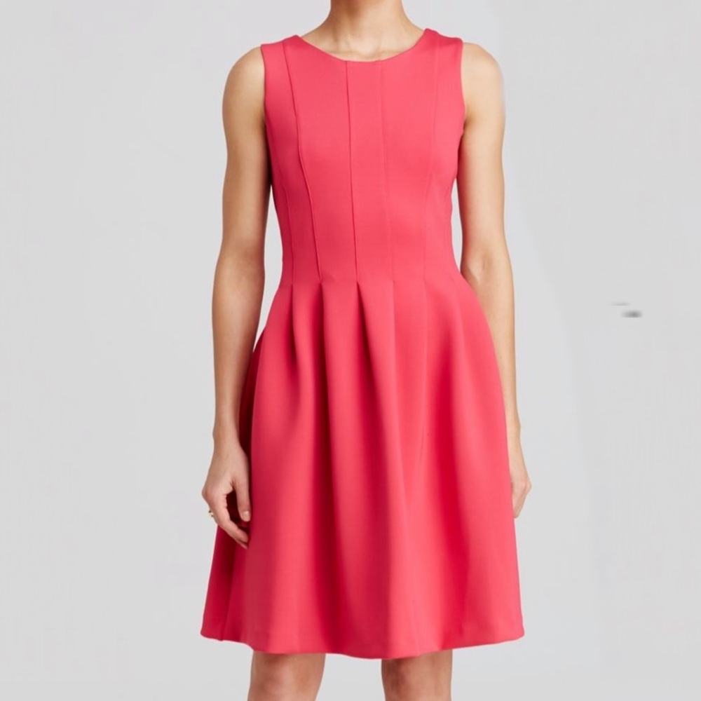 Calvin Klein Pink Fit & Flare Dress